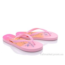 Шльопанці жіночі полегшені Літо Gezer розовый (6 пар р.36-40) "Soylu" недорого оптом від прямого постачальника
