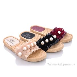 Шльопанці жіночі полегшені Літо 2695 mix (24 пар р.37-42) "Lion" недорого оптом від прямого постачальника