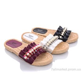 Шльопанці жіночі полегшені Літо 2693 mix (24 пар р.37-42) "Lion" недорого оптом від прямого постачальника