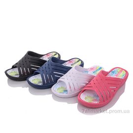 Шльопанці жіночі полегшені Літо JT711 mix (24 пар р.36-41) "Lion" недорого оптом від прямого постачальника