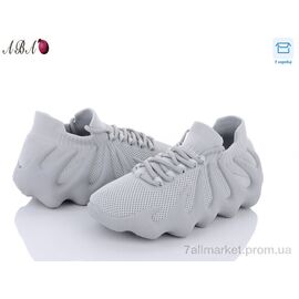 Кросівки жіночі модні Літо BK98 grey (8 пар р.36-41) "Aba" недорого оптом від прямого постачальника