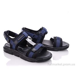 Сандалії чоловічі літні Літо M65 sahra синий (12 пар р.40-45) "Mona Lisa" недорого оптом від прямого постачальника