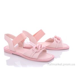 Фотография Босоножки женские летние Лето 197-126 pink (8 пар р.36-41) "Violeta" недорого оптом от прямого поставщика