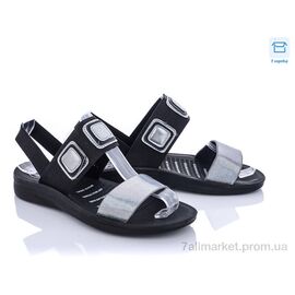 Босоніжки жіночі літні Літо A936 gun (8 пар р.36-41) "Shamilu" недорого оптом від прямого постачальника