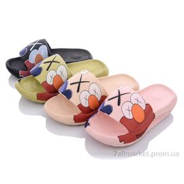 Фотография Шлепки женские облегченные Лето 5832 mix (12 пар р.36-41) "Elena" недорого оптом от прямого поставщика
