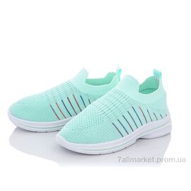 Фотография Кроссовки детские модные Лето 45-92 green (8 пар р.31-36) "Violeta" недорого оптом от прямого поставщика