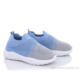 Фотография Кроссовки детские модные Лето 45-94 blue (8 пар р.31-36) "Violeta" недорого оптом от прямого поставщика