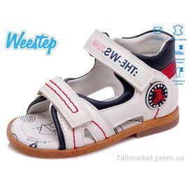 Фотография Сандалии детские летние Лето R911750075 W (5 пар р.18-22) "Weestep" недорого оптом от прямого поставщика