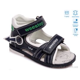 Фотография Сандалии детские летние Лето R911760082 DB (8 пар р.18-22) "Weestep" недорого оптом от прямого поставщика