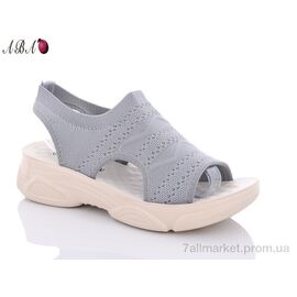 Фотография Босоножки женские летние Лето 117-3 (8 пар р.36-41) "Aba" недорого оптом от прямого поставщика