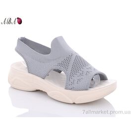 Фотография Босоножки женские летние Лето 226-3 (8 пар р.36-41) "Aba" недорого оптом от прямого поставщика
