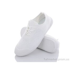 Кросівки жіночі модні Літо 143-22 white (8 пар р.36-41) "Violeta" недорого оптом від прямого постачальника