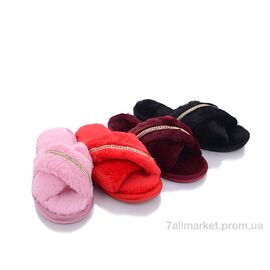 Тапки жіночі для будинку Літо WF2205 mix (12 пар р.36-41) "Alex" недорого оптом від прямого постачальника