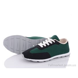 Кросівки жіночі модні Літо 176-0(176-23) black-green (8 пар р.36-41) "Violeta" недорого оптом від прямого постачальника