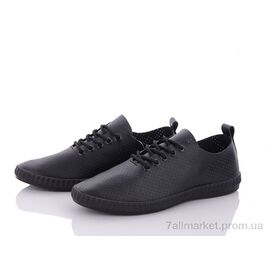 Кросівки жіночі модні Літо 20-970 all black (8 пар р.36-41) "Violeta" недорого оптом від прямого постачальника