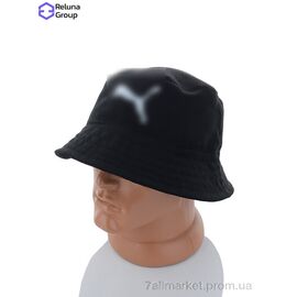 Панама чоловіча Літо FR007-2 black (2 шт. р.сітка) "Reluna Group" недорого оптом від прямого постачальника