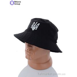 Панама чоловіча Літо FR011-1 black (2 шт. р.сітка) "Reluna Group" недорого оптом від прямого постачальника