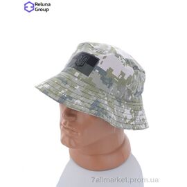 Панама чоловіча Літо FR013-1 khaki (2 шт. р.сітка) "Reluna Group" недорого оптом від прямого постачальника