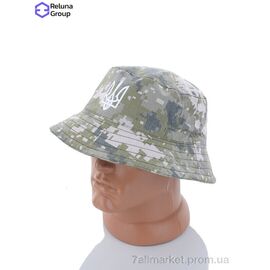 Панама чоловіча Літо FR013-2 khaki (2 шт. р.сітка) "Reluna Group" недорого оптом від прямого постачальника