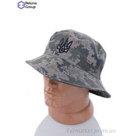 Панама чоловіча Літо FR013-3 khaki (2 шт. р.сітка) "Reluna Group" недорого оптом від прямого постачальника