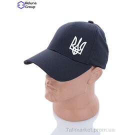 Кепка для чоловіків Літо HV009-2 black (2 шт. р.сітка) "Reluna Group" недорого оптом від прямого постачальника