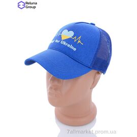 Фотография Кепка женская Лето HV011-2 blue (2 шт. р.сетка ) "Reluna Group" недорого оптом от прямого поставщика