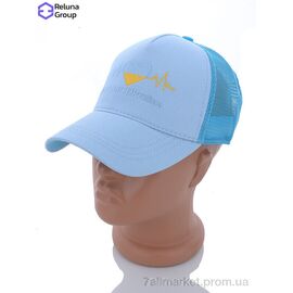 Фотография Кепка женская Лето HV011-3 l.blue (2 шт. р.сетка ) "Reluna Group" недорого оптом от прямого поставщика