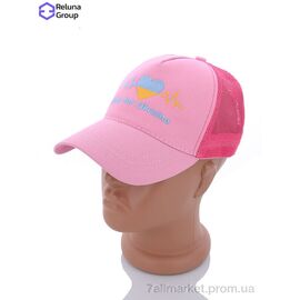 Фотография Кепка женская Лето HV011-6 pink (2 шт. р.сетка ) "Reluna Group" недорого оптом от прямого поставщика