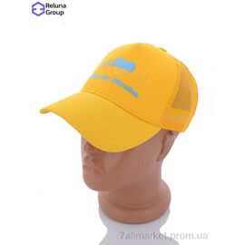 Фотография Кепка женская Лето HV011-7 yellow (2 шт. р.сетка ) "Reluna Group" недорого оптом от прямого поставщика