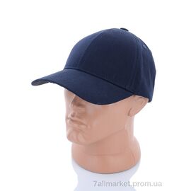 Кепка для чоловіків Літо Кепка котон синій (3 шт. р.сітка) "VIOLA" недорого оптом від прямого постачальника