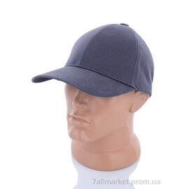 Кепка для чоловіків Літо Кепка котон сірий (3 шт. р.сітка) "VIOLA" недорого оптом від прямого постачальника