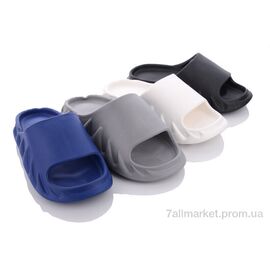 Шльопанці чоловічі пляжні Літо A905 mix (12 пар р.40-45) "Deshman" недорого оптом від прямого постачальника