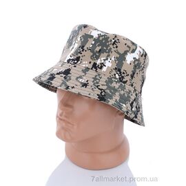 Фотография Панама мужская Лето 001-4 khaki (7 шт. р.сетка 57-59) "KUINH" недорого оптом от прямого поставщика