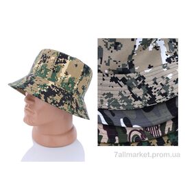 Фотография Панама мужская Лето 001 mix (7 шт. р.сетка 57-59) "KUINH" недорого оптом от прямого поставщика