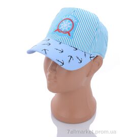 Фотография Кепка детская Лето 010-4 l.blue (5 шт. р.сетка 48-50) "KUINH" недорого оптом от прямого поставщика