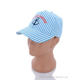 Фотография Кепка детская Лето 011-3 l.blue (5 шт. р.сетка 48-50) "KUINH" недорого оптом от прямого поставщика