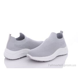 Кросівки жіночі модні Літо 20-954-4 grey (8 пар р.36-41) "Violeta" недорого оптом від прямого постачальника