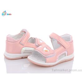 Фотография Босоножки детские летние Лето L6507-1 (8 пар р.23-28) "BBT" недорого оптом от прямого поставщика