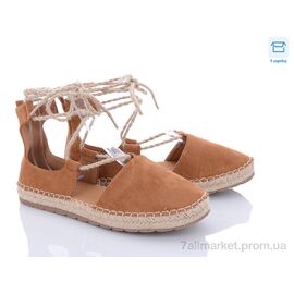 Фотография Туфли женские стильные Лето 49-JH97 camel (6 пар р.36-41) "STAR" недорого оптом от прямого поставщика
