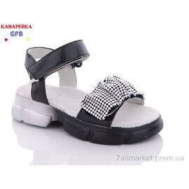 Фотография Босоножки детские летние Лето B2440-1 (8 пар р.26-31) "GFB-Канарейка" недорого оптом от прямого поставщика