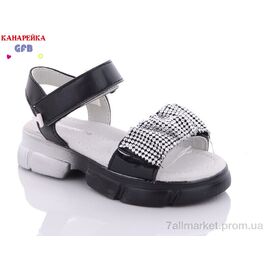 Фотография Босоножки детские летние Лето F2515-1 (8 пар р.26-31) "GFB-Канарейка" недорого оптом от прямого поставщика
