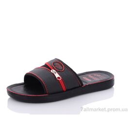 Шльопанці дитячі літні Літо 10001 red (6 пар р.36-39) "Oscar" недорого оптом від прямого постачальника