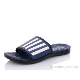 Шльопанці чоловічі пляжні Літо S36 (6 пар р.41-45) "Oscar" недорого оптом від прямого постачальника