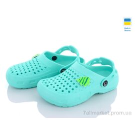 Фотография Кроксы детские летние Лето ТС крокси м'ята (8 пар р.28-35) "Vladimir" недорого оптом от прямого поставщика