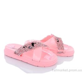 Фотография Шлепки женские облегченные Лето D16 розовий (12 пар р.36-41) "Lion" недорого оптом от прямого поставщика
