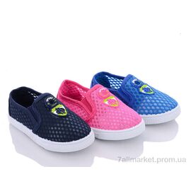 Фотография Слипоны детские без шнурков Лето 1318 mix (12 пар р.26-31) "Red Hat" недорого оптом от прямого поставщика