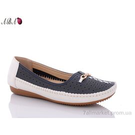 Фотография Мокасины женские демисезонные Лето A73 мокас. (8 пар р.36-41) "Aba" недорого оптом от прямого поставщика