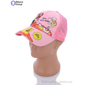 Фотография Кепка детская Лето FD001-12 pink (3 шт. р.сетка ) "Reluna Group" недорого оптом от прямого поставщика