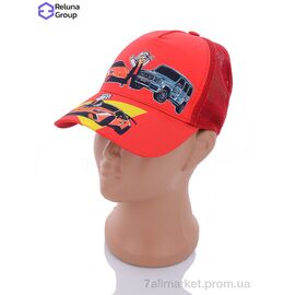 Фотография Кепка детская Лето FD001-15 red (3 шт. р.сетка ) "Reluna Group" недорого оптом от прямого поставщика
