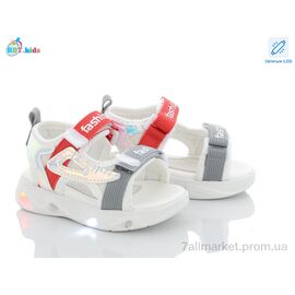 Фотография Сандалии детские летние Лето L6568-2 LED (8 пар р.21-26) "BBT" недорого оптом от прямого поставщика